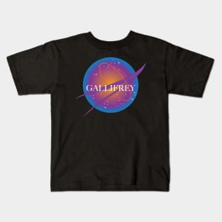 Gallifrey National Aeronautics & Space Administration Kids T-Shirt